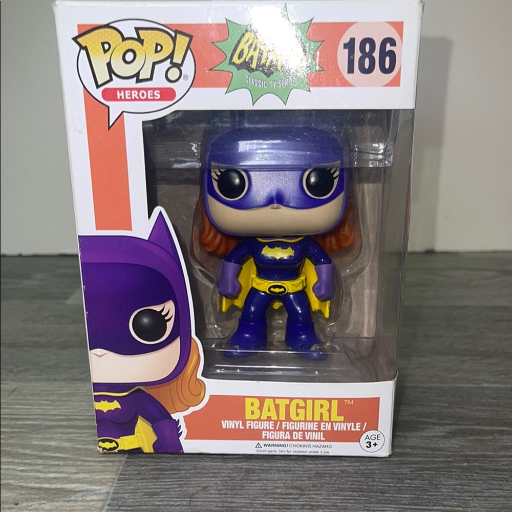 Funko Pop! Heroes Batgirl Vinyl Figure - Purple and Yellow